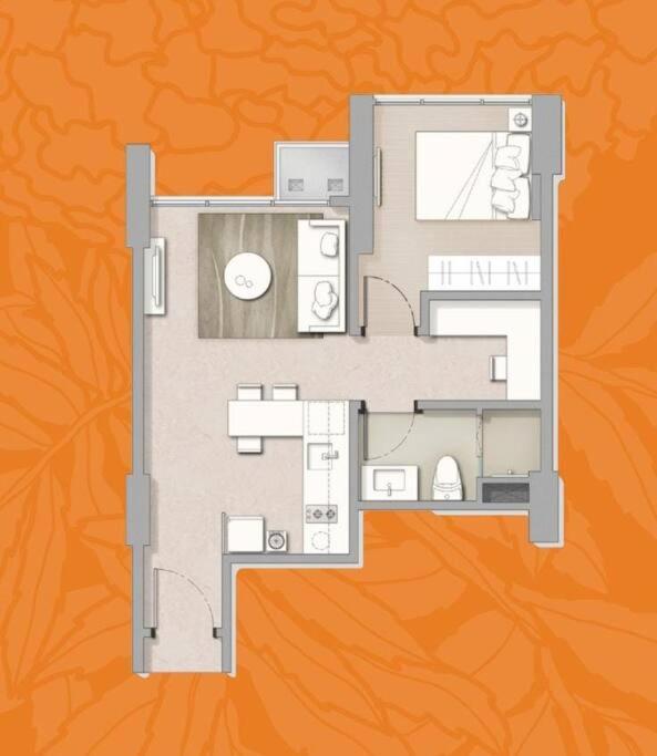 Marigold Apartment Nava Park Central Bsd Tangerang Exteriör bild